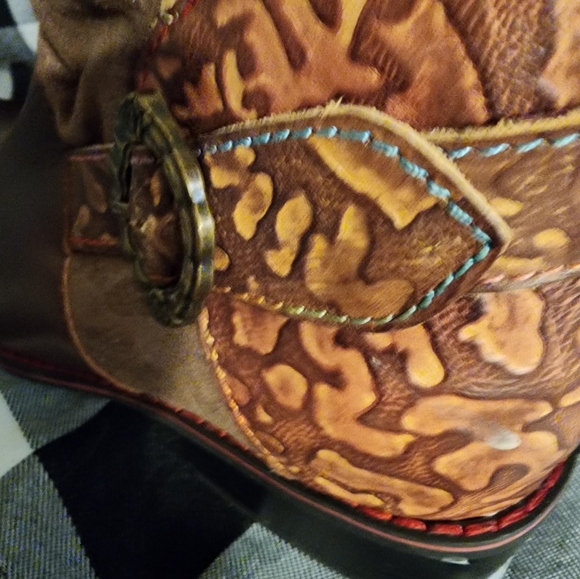 Spring Step L'Artiste bootie size 5.5 brown and mix colors - Picture 14 of 17